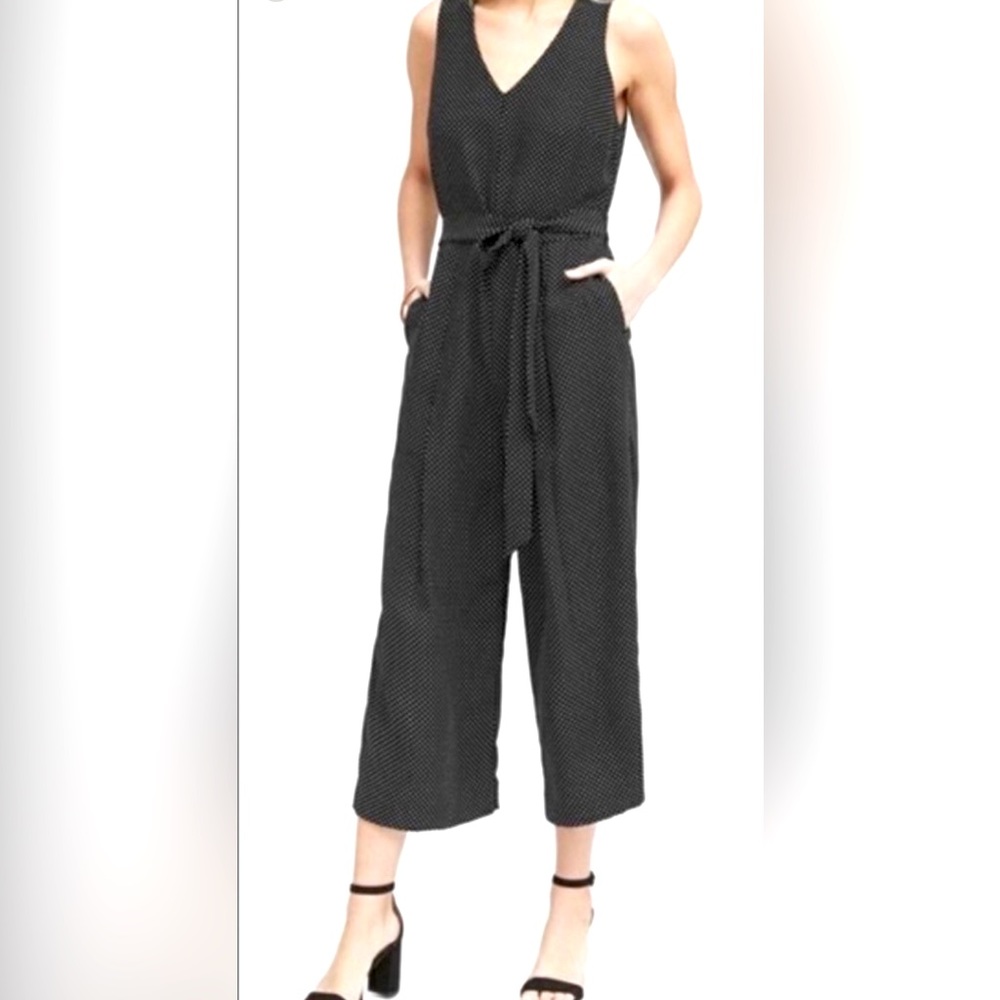 Banana Republic polka dot  jumpsuit. Size 2.